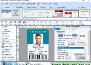 software - ID and Label Designing Software 5.2.9 screenshot