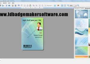 software - Id Badge Maker Software 9.2.0.1 screenshot