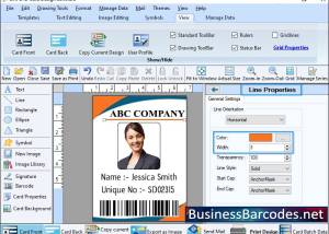 software - ID Badges Designing Software 9.3 screenshot