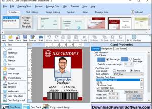 software - ID Card Design Software 8.2.6 screenshot