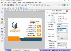 software - ID Card Designer Software 5.3.7 screenshot