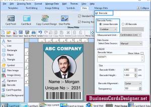 ID Card Designer screenshot