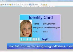 software - ID Card Designing Software 8.2.0.1 screenshot