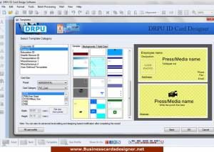 software - ID Cards Design Software 8.3.0.1 screenshot