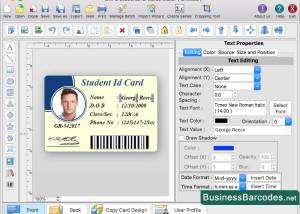 ID Cards Designing Software for Mac screenshot