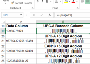 software - GS1 UPC EAN Barcode Font Package 2023 screenshot