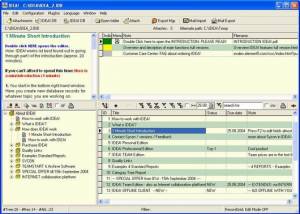 software - IDEA! Free Edition 2.1.5.62 screenshot