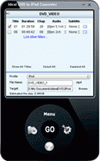 software - Ideal DVD to iPod Converter 2.5.4 screenshot