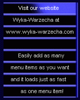 software - If You Are Looking For Different kinds of Java Menus Types Then Look No Further Than Wyka-Warzecha’s Menu Types 9.0 screenshot