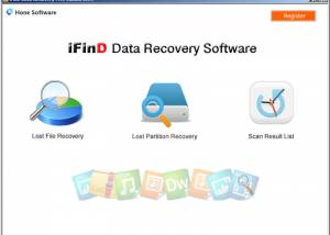 iFinD Data Recovery Free screenshot