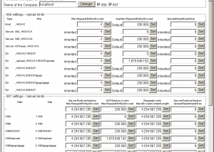 software - IIS POST request limit check 1.0 screenshot