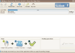 IM-Magic Partition Resizer Free screenshot