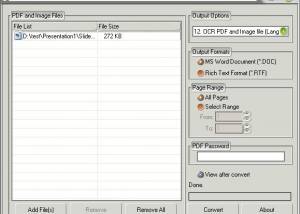 software - Image to OpenOffice OCR Converter 2.1 screenshot