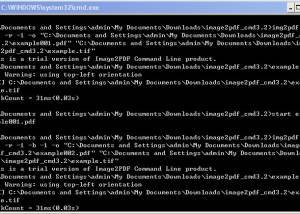 software - Image to PDF Converter Command Line 3.21 screenshot