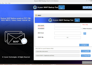 IMAP to IMAP Converter screenshot