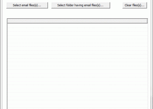 Import Entourage EML to Outlook screenshot