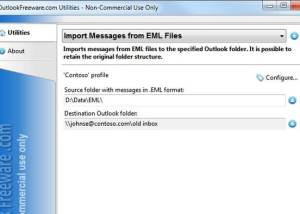 software - Import Messages from EML Format 5.0.1 screenshot