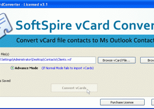 Importing Multiple VCF into Outlook screenshot