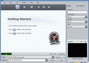 software - ImTOO Audio Encoder 6.3.0.0805 screenshot