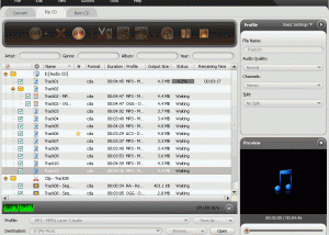 ImTOO Audio Maker screenshot