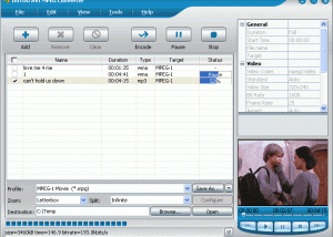 software - ImTOO AVI MPEG Converter 5.1.37.0723 screenshot