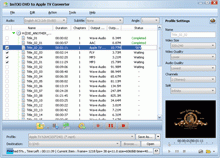 software - ImTOO DVD to Apple TV Converter 5.0.62.0409 screenshot