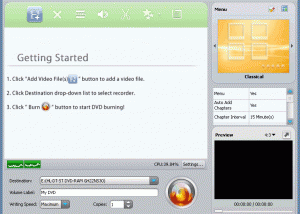 software - ImTOO MP4 to DVD Converter 6.2.1.0321 screenshot