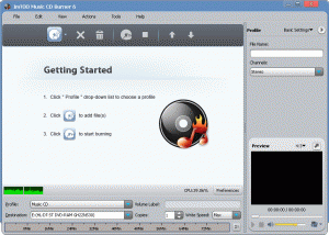 software - ImTOO Music CD Burner 6.3.0.0805 screenshot