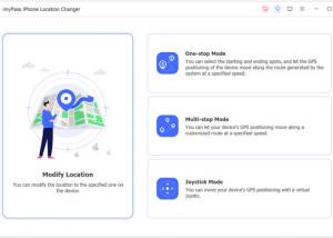 software - imyPass iPhone Location Changer 1.0.28 screenshot