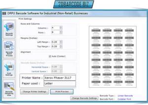 Industrial 2d Barcode Label screenshot