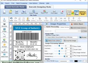 software - Industrial Barcode Label Creator 7.3.5 screenshot