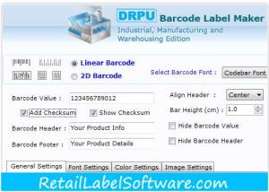 software - Industrial Barcode Label 7.3.0.1 screenshot