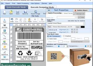 software - Industrial Barcodes Designing Software 6.8.7 screenshot