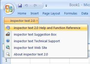 software - inspector text 2.0.2c screenshot