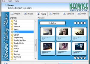 software - Instant Gallery Maker 2.1.1 screenshot