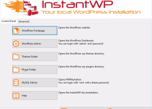 software - Instant WordPress 5.3.6 screenshot