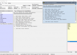 InstantNotes screenshot