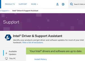 software - Intel Driver & Support Assistant 24.4.32.8 screenshot