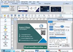 software - Interactive Business Card Designing App 2.9.7 screenshot