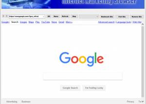 Internet Marketing Browser screenshot