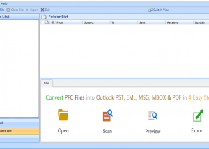 software - INTRIGUA Convert PFC 1.0 screenshot