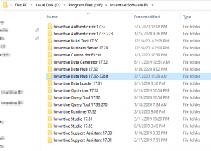 software - Invantive Control for Excel 25.0.127 screenshot