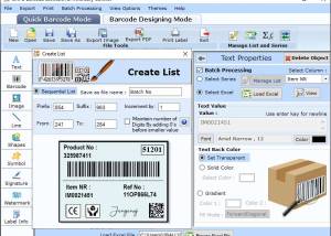 software - Inventory Barcode Maker Softwre 5.6 screenshot