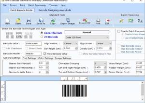software - Inventory Barcode Making Application 9.2.3.4 screenshot