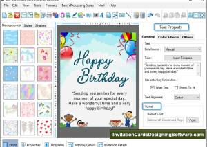 software - Invitation Card Designing Software 9.3.1.2 screenshot