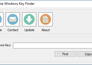 software - IOGenie Windows Key Finder 1.0 screenshot