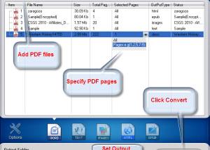 software - iOrgsoft PDF Converter 2.3.4 screenshot