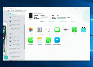 software - iPhone Backup Extractor 7.5.8.1874 screenshot