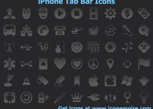 software - iPhone Tab Bar Icons 3.3 screenshot