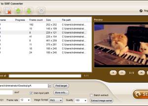 software - iPixSoft GIF to SWF Converter 3.8.0 screenshot